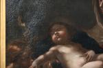 ECOLE GENOISE du XVIIème siècle. Le sommeil de l'Enfant Jésus...