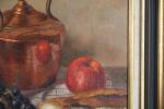 SICHET, Florent (1918-2014). "Nature morte", huile sur toile signé en...