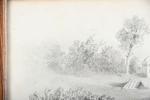 BLAISOT, Eugène (1822-?). Couple de faisans dans un paysage à...