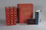 LIVRES (1 caisse) : Encyclopédie en trois volumes , Fables...