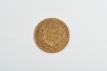 MONNAIE d'OR : 10 francs 1857. Poids : 3,2 g
Lot...
