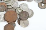 Lot monnaie Europe XIXe et XXe dont Monneron de 2...