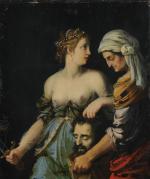 STELLA Jacques (Lyon, 1596 - Paris, 1657). "Judith avec la...