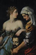 STELLA Jacques (Lyon, 1596 - Paris, 1657). "Judith avec la...