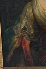 ECOLE FRANCAISE vers 1720, entourage d'Antoine Pesne. "Portrait de Marie-Félix...