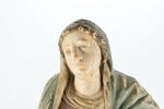 ECOLE ITALIENNE du XVIIème siècle. L'Assomption de la Vierge. Sculpture...