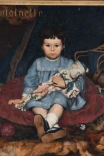 GERVEX, Henri (1852-1929) (attribuée à) "Portrait d'Antoinette de La Bourdonnaye...