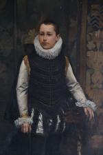VINCK, Frans Kasper H. (1827-1903). "Portrait en pied du Baron...
