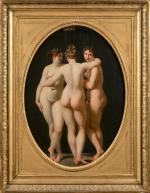 * REGNAULT, Jean-Baptiste, dit le Baron Regnault (Paris, 1754-1829)."Les Trois...