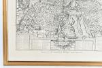 VANDELLANT, Adam (1546-1595). Plan de La ville, cité, et université...