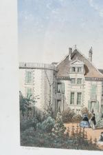 CLERGET, Hubert (1818-1899). Pavillon de Madame de Sévigné à Vichy....