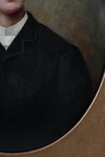 AUFRAY, XIXème siècle. Portrait de garçon, Huile sur toile, signée...