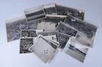 PHOTOGRAPHIES (lot de vingt huit) aériennes sur l'Indochine (Formation Aérienne...