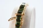 STERN - Bracelet articulé en or jaune 750 millièmes serties...