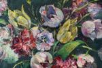 VERBRUGGHE Charles-Henri (1877 - 1974) "Vase de Tulipes et OEillets"...