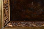 AVIAT, Louis Auguste (1836 - 1876) "Paysage" huile sur toile...