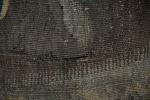 AUBUSSON (XVIIIème). "Le jeu de colin-maillard", tapisserie, bordures rapportées. 237...