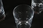 CRISTAL de SEVRES - Six verres à orangeades en cristal...