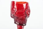 FIORELLA MANCINI Venise - vase en verre rouge à sujet...