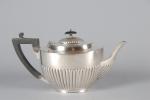 SERVICE à thé en métal anglais du début du 20ème...