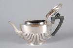 SERVICE à thé en métal anglais du début du 20ème...