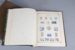 TIMBRES, un album contenant des timbres de Monaco, neufs et...