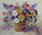 ECOLE MODERNE. "Bouquet", huile sur toile. 46 x 55 cm
Expert...