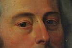 GIRARDIN, début du 19ème siècle. "Portrait d'homme de trois quarts",...