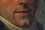 GIRARDIN, début du 19ème siècle. "Portrait d'homme de trois quarts",...