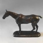 ILLIERS Gaston (d') (1876-1932). "Prince", 1912, bronze à patine brune,...