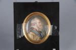 ECOLE FRANCAISE du 19ème siècle. Portrait d'Henri IV de profil....