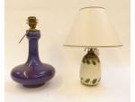 LAMPES (quatre) décoratives