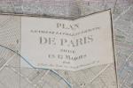 (PLANS DE PARIS)
Plan routier de la ville et faubourg de...