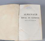 (ALMANACHS)
Lot de 8 almanachs, 1776 à 1852, formats et états...