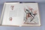 OVIDE. 
Metamorphoses, en françois et en latin. 
XXII lithographies originales...