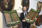 Florian d’Oysonville d’IVOIRE ANGERS présentant la collection de Kléber Dhainaut Florian d’Oysonville d’IVOIRE ANGERS présentant la collection de Kléber Dhainaut