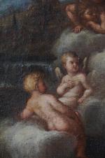 Filippo LAURI (1623 - 1694) (attribué à)
Saint François et l'ange....