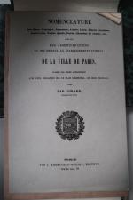 PLAN de Paris pr Andriveau-Goujon, 1857 ; on y joint...