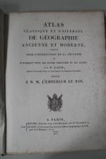 ATLAS classique et universel par L. J. Lapie, Paris 1812,...