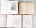 LOT de livres dont DIDEROT,"oeuvress choisies" (2 vol)  GEOGRAPHIE...