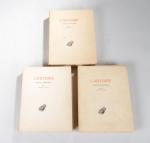 L'ODYSSEE, 3 tomes en trois volumes, éditions des belles lettres...