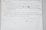 LAS signée de Raymond Queneau à Maurice Girodias sur la...