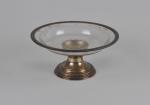 COUPE en cristal monture en argent, néo Louis XVI, vers...