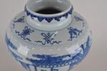 CHINE - 19ème siècle
Paire de vases à haute panse en...