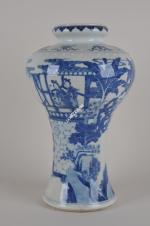 CHINE - 19ème siècle
Paire de vases à haute panse en...