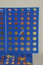 ALBUMS (deux) de pièces de monnaies "Graf Euro" et "Euro...