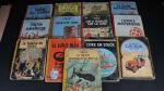 ALBUMS (suite de treize) "Les Aventures de Tintin"