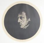 MOSU, B. (?). "Frédéric Chopin", gravure, signée et n°8/100 en...