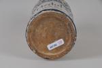 Espagne -Talavera (faïence)
Pot de pharmacie à décor camaïeu bleu de...