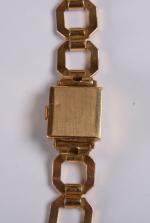 ELDOR - MONTRE bracelet en or jaune 18k, bracelet métal....